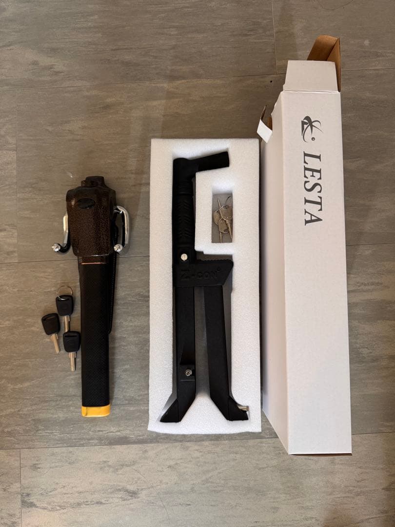 LESTA 盗難防止　ロックセット