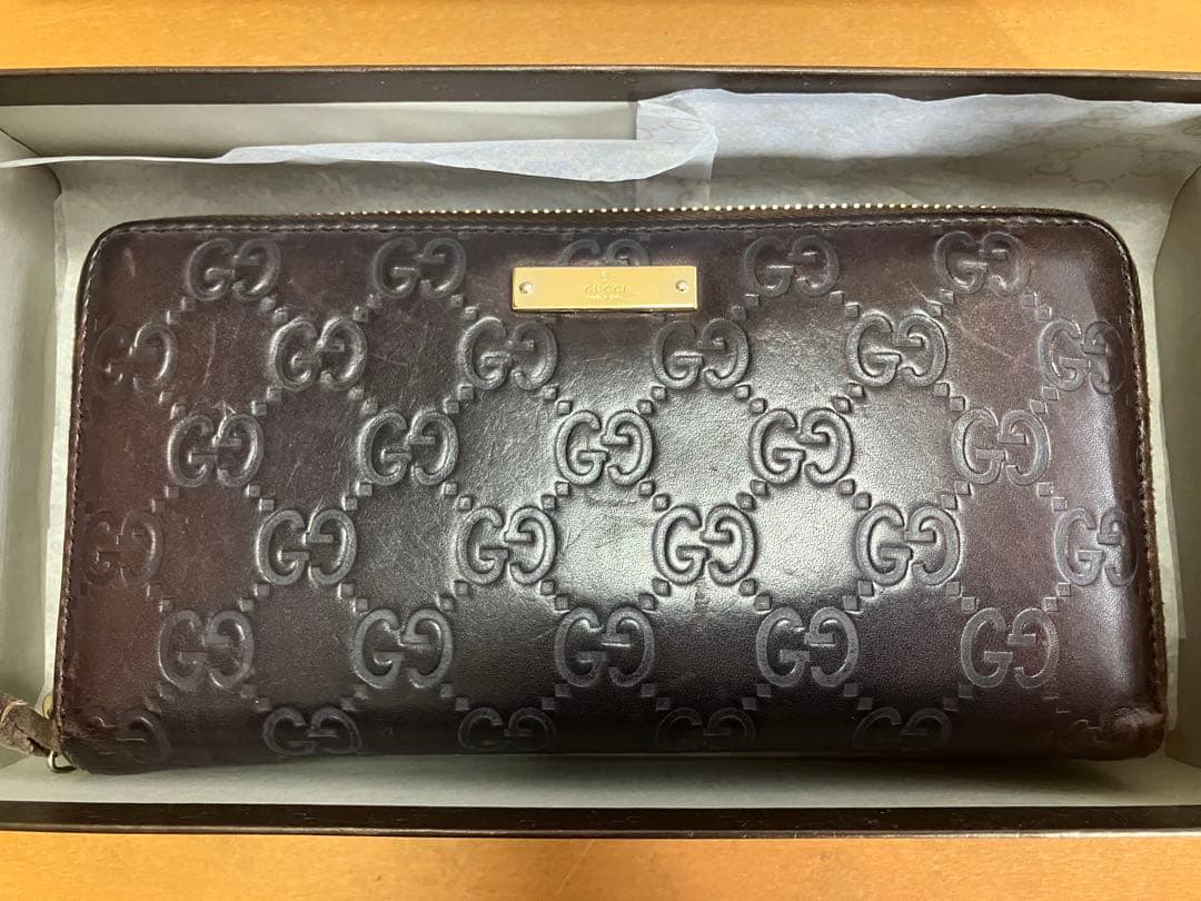未使用保管⭐︎グッチ長財布⭐︎訳あり