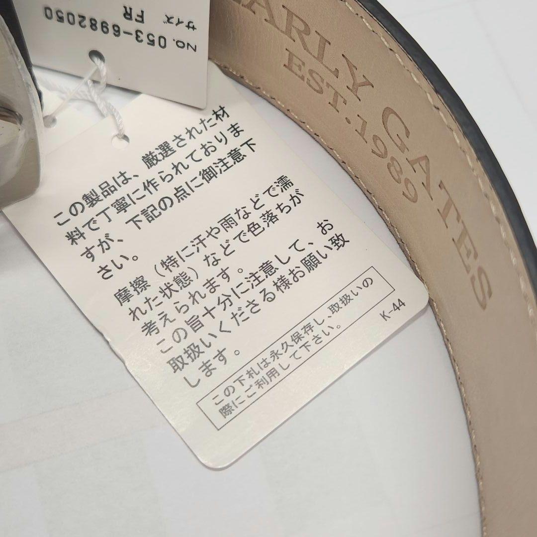 PEARLY GATES　未使用　タグ付　ブラック　ベルト　フライングラビット