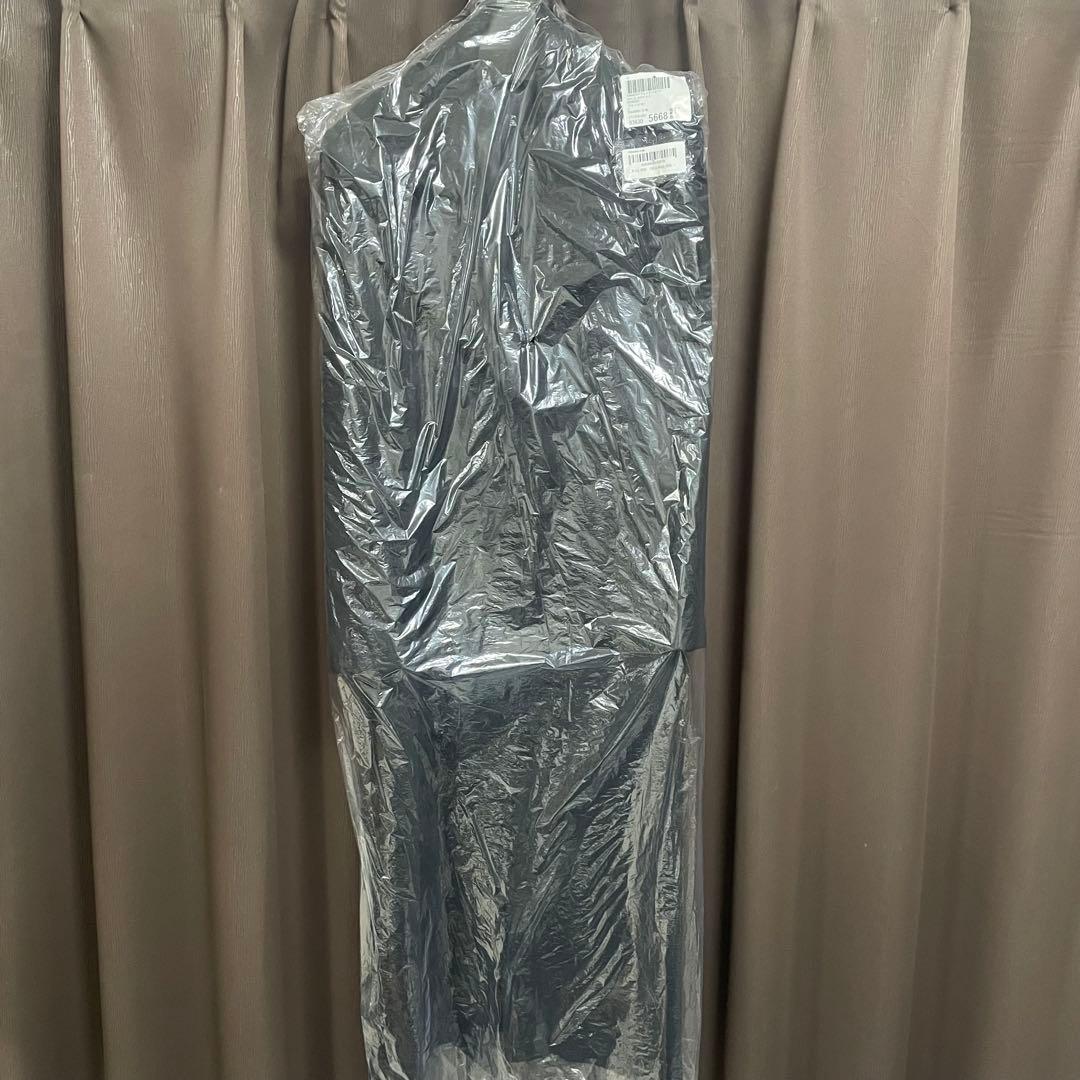 未使用:AMBIENTメルトンウールラップコート ブラック