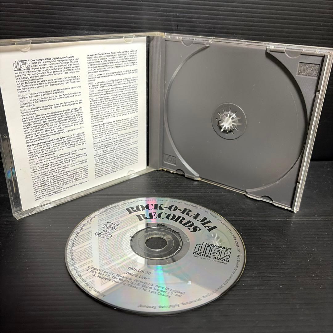 洋楽 SKULLHEAD ODIN'S LAW CD