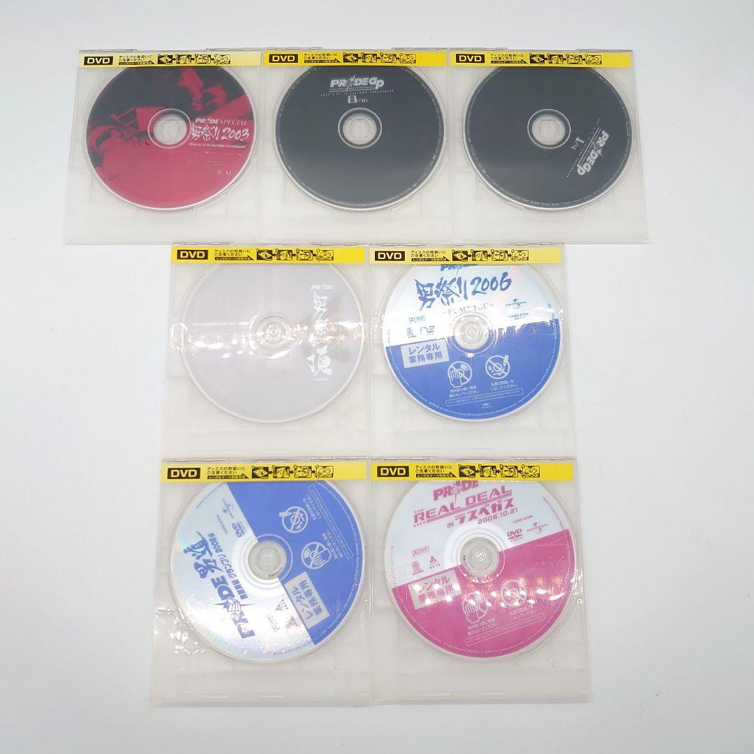 PRIDE 格闘技 DVD レンタル落ち まとめ売り