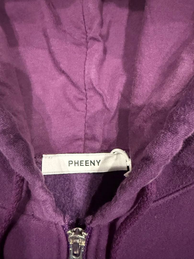 【新品未使用】PHENY フード付き クロップドパーカー