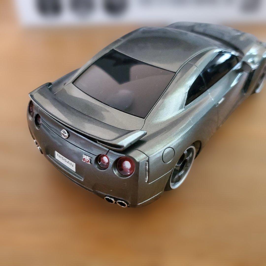 Mini-Z AWD NISSAN GTR ジャイロ　ドリフトタイヤ付