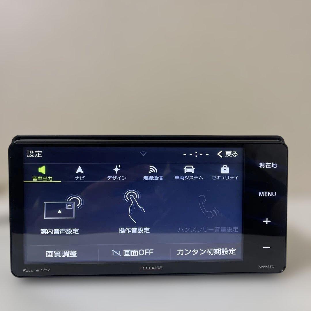 エクリプスナビゲーション AVN-R8W 非常に良い地図 2017