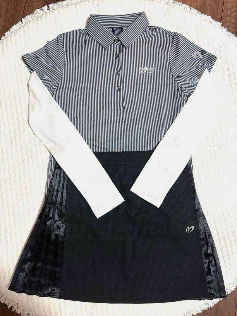 【美品】マスターバニーエディションスカートポロシャツ長袖カットソー3点セット