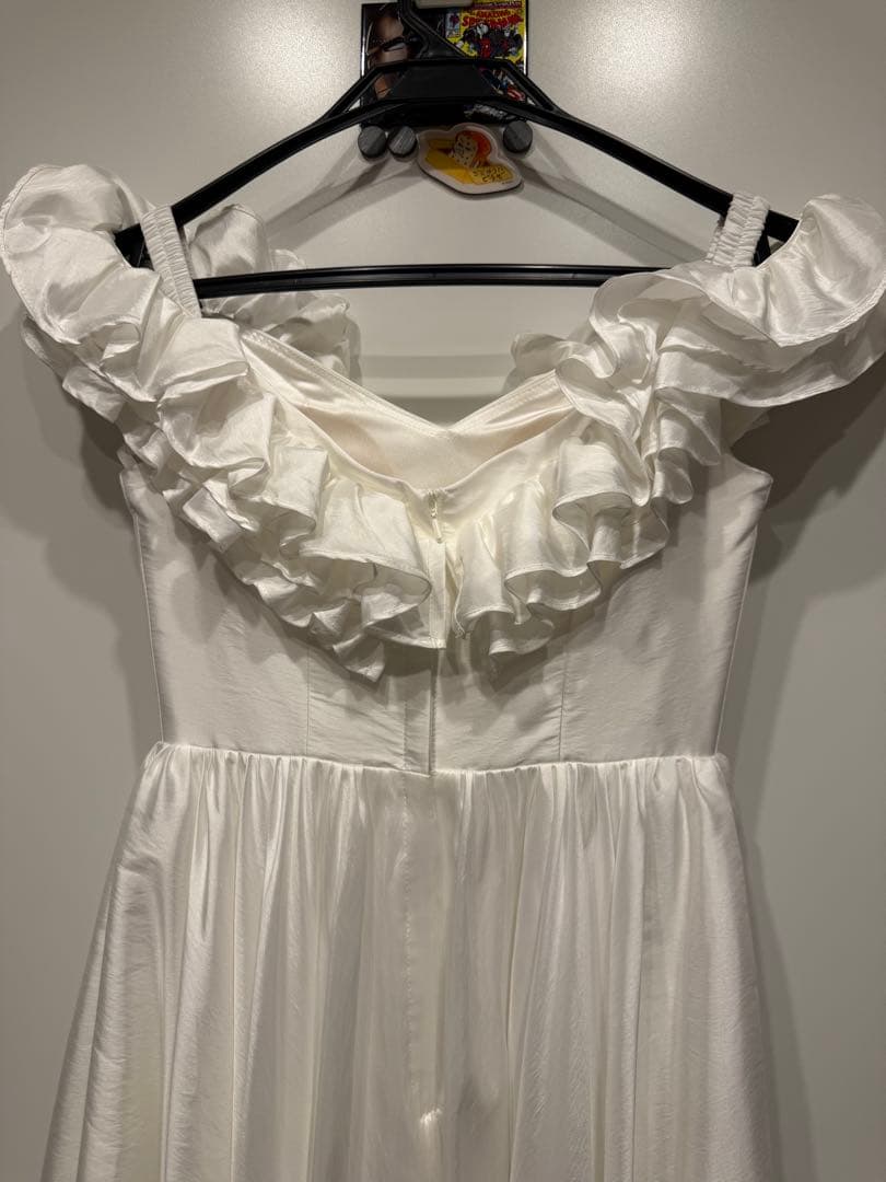 ホワイト ウェディング ブライダル 前撮り ドレス