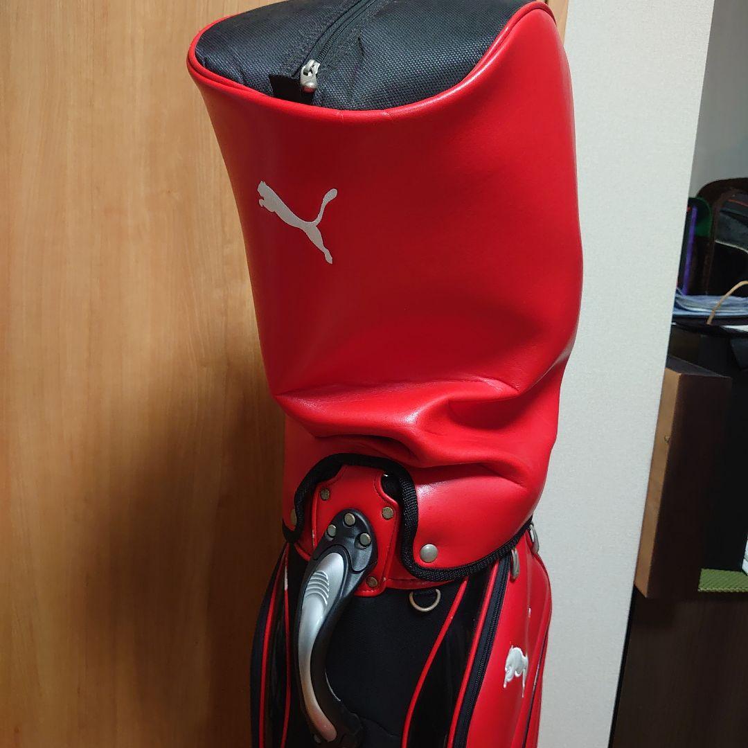ゴルフ／キャディバッグ／PUMA／フード付き