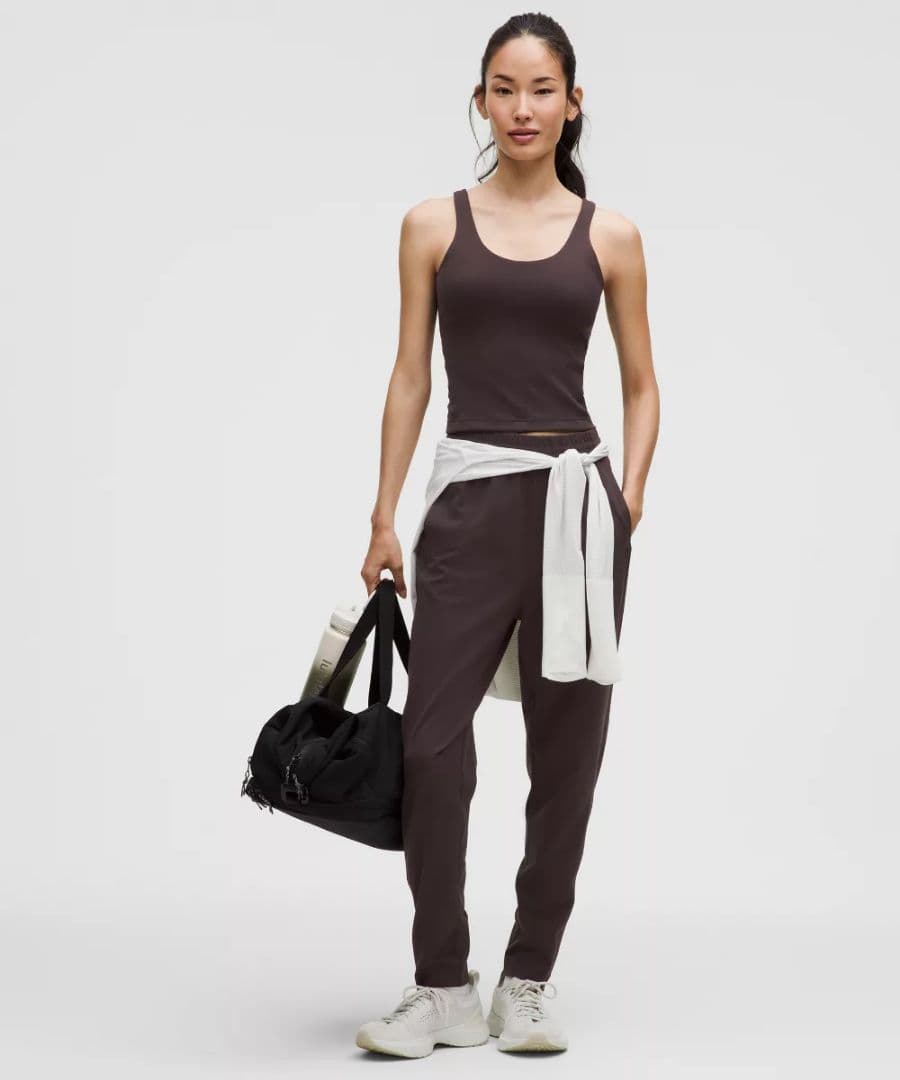 ルルレモン Everlux ハイライズ ジップレッグトラックパンツ