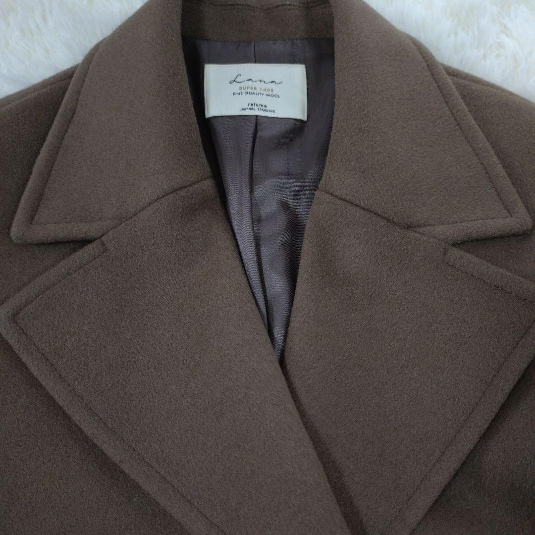 ジャーナルスタンダード レリューム LANA WOOL 140 チェスターコート