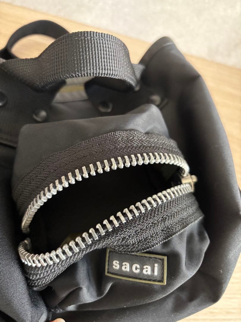 sacai ポケット トート スモール ブラック新品未使用