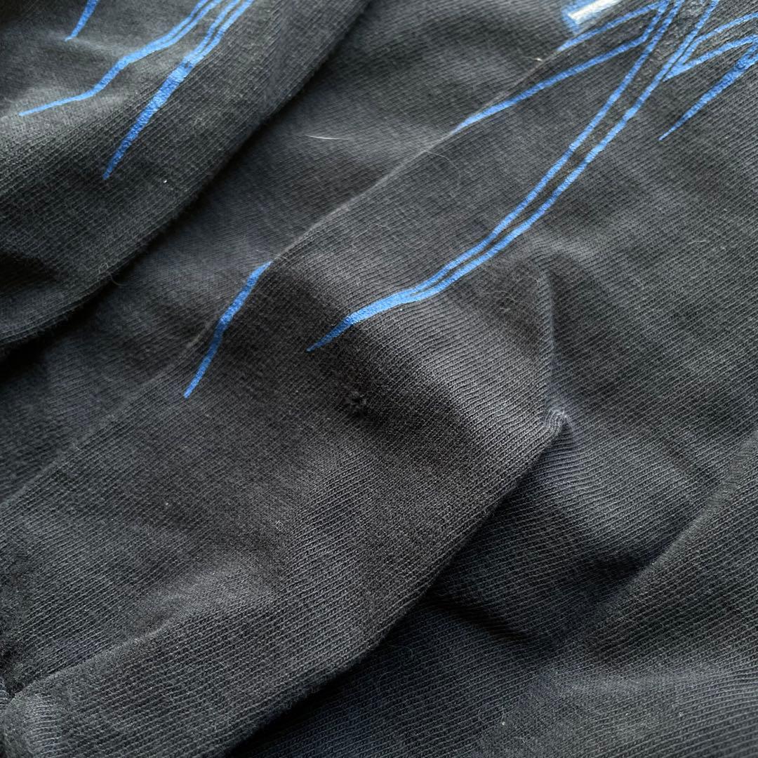 2000s ハーレーダビッドソン 袖フレイム プリント ロングTシャツ XL