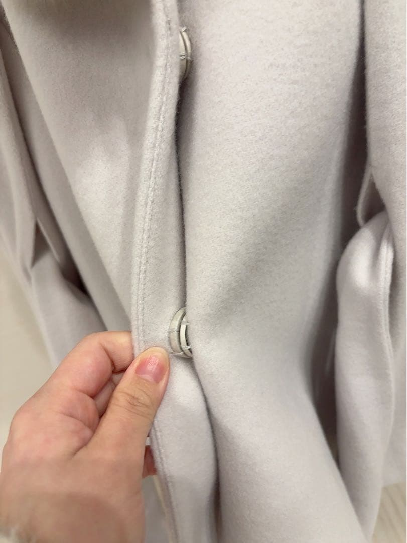 ファースリットケープコート