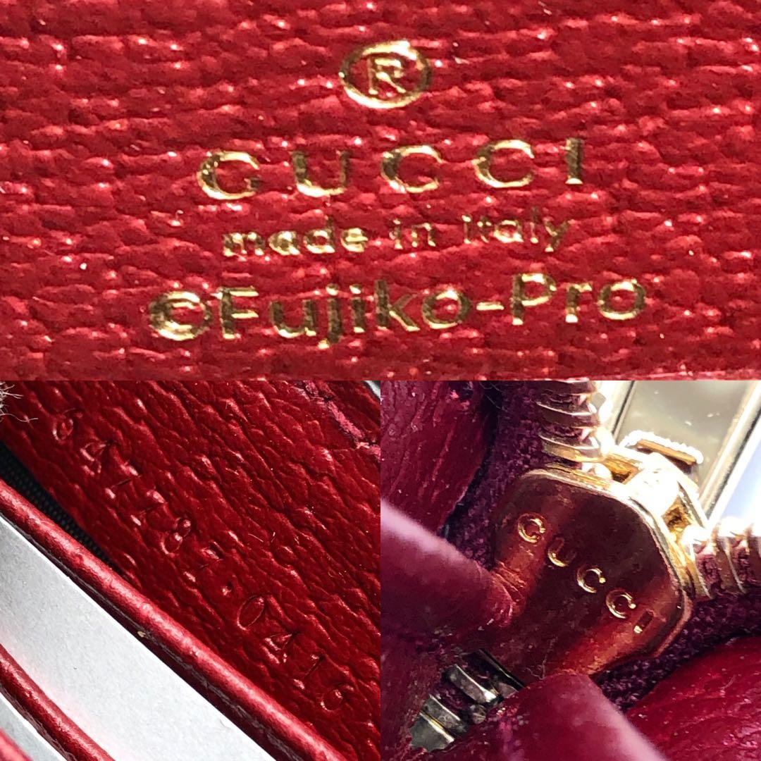 未使用✨箱付 グッチ ドラえもん コラボ GGスプリーム マーモント 長財布