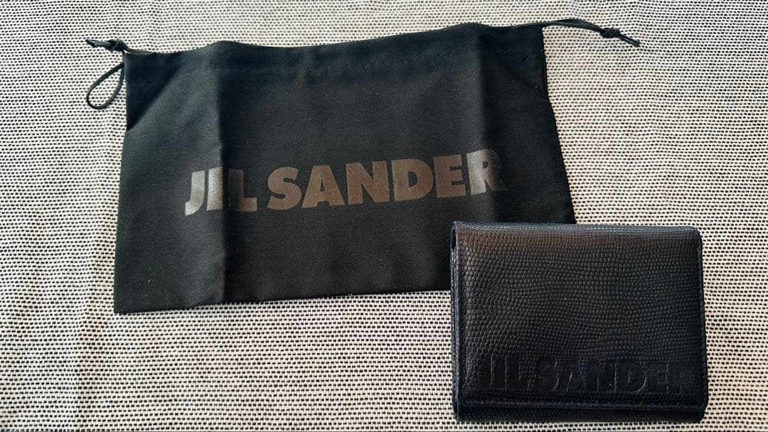 『未使用』『ユニセックス』JIL SANDER 二つ折り財布