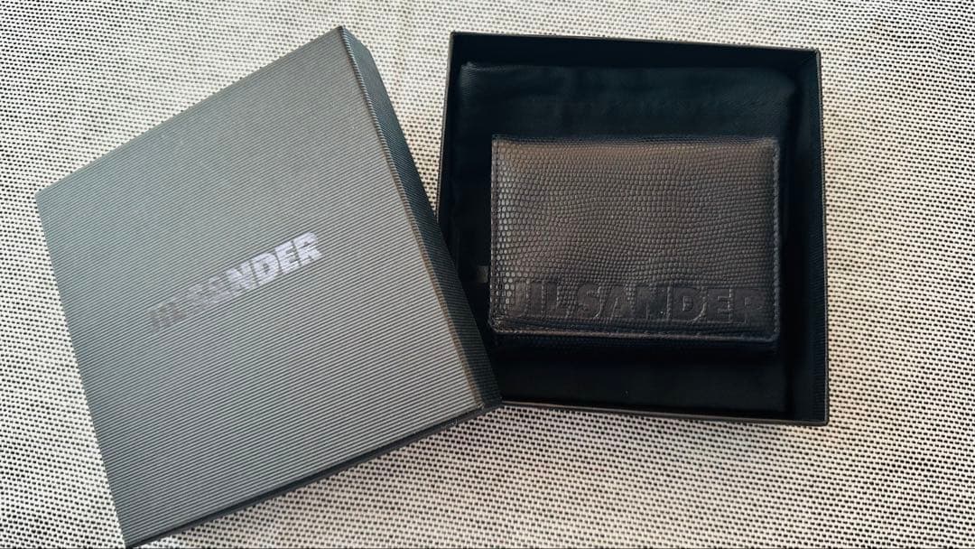 『未使用』『ユニセックス』JIL SANDER 二つ折り財布