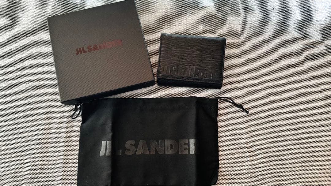 『未使用』『ユニセックス』JIL SANDER 二つ折り財布
