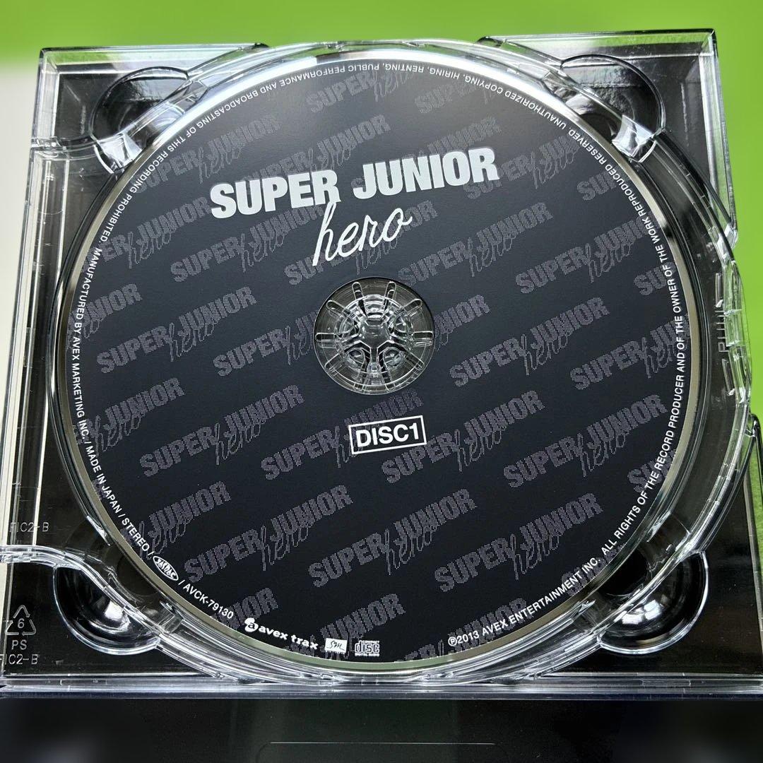 初回限定盤■SUPER JUNIOR Japan 1st album『Hero』
