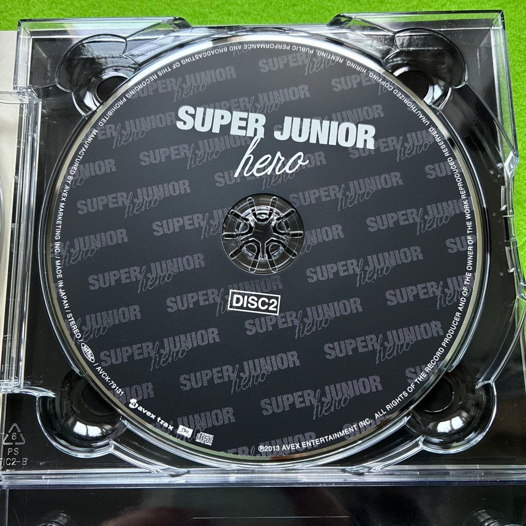 初回限定盤■SUPER JUNIOR Japan 1st album『Hero』
