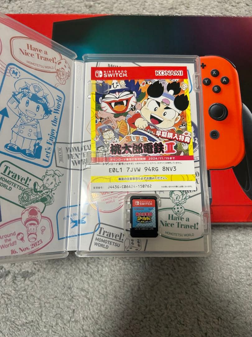 Nintendo Switch 本体 ネオンブルー/ネオンレッド 桃太郎電鉄