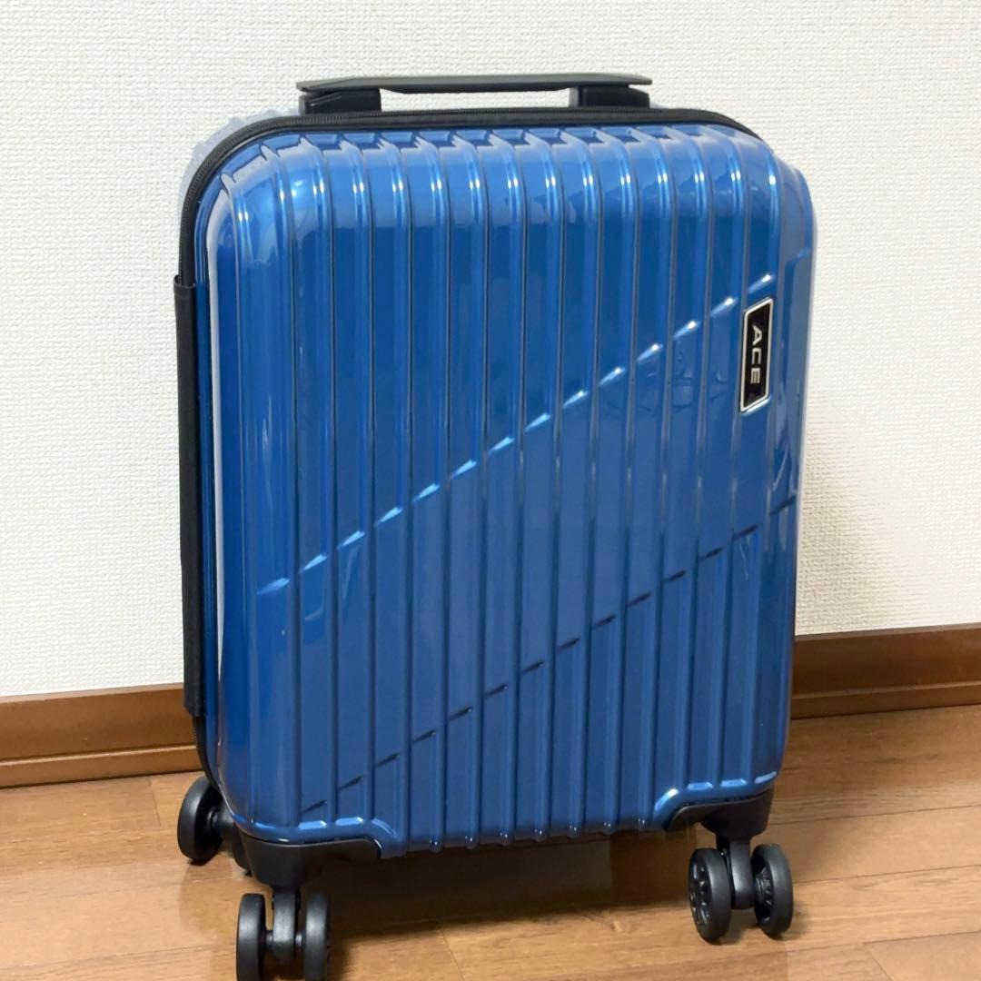 ACE エース スーツケース 20L ブルー