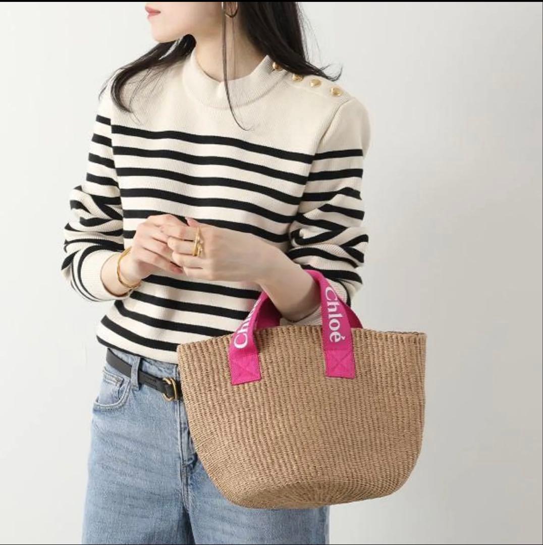 sea_7　最終値下げ！Chloé かごバッグ ベージュ