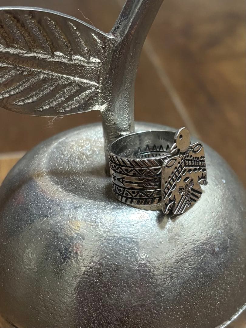 【約22号】シルバー リング ナバホ インディアンジュエリー サンダーバード