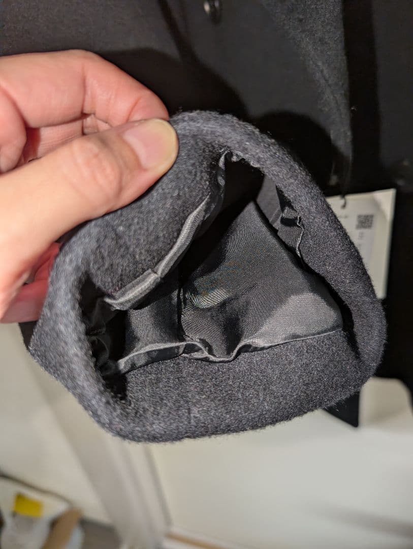 ROPE ファー付きミドルコート 36