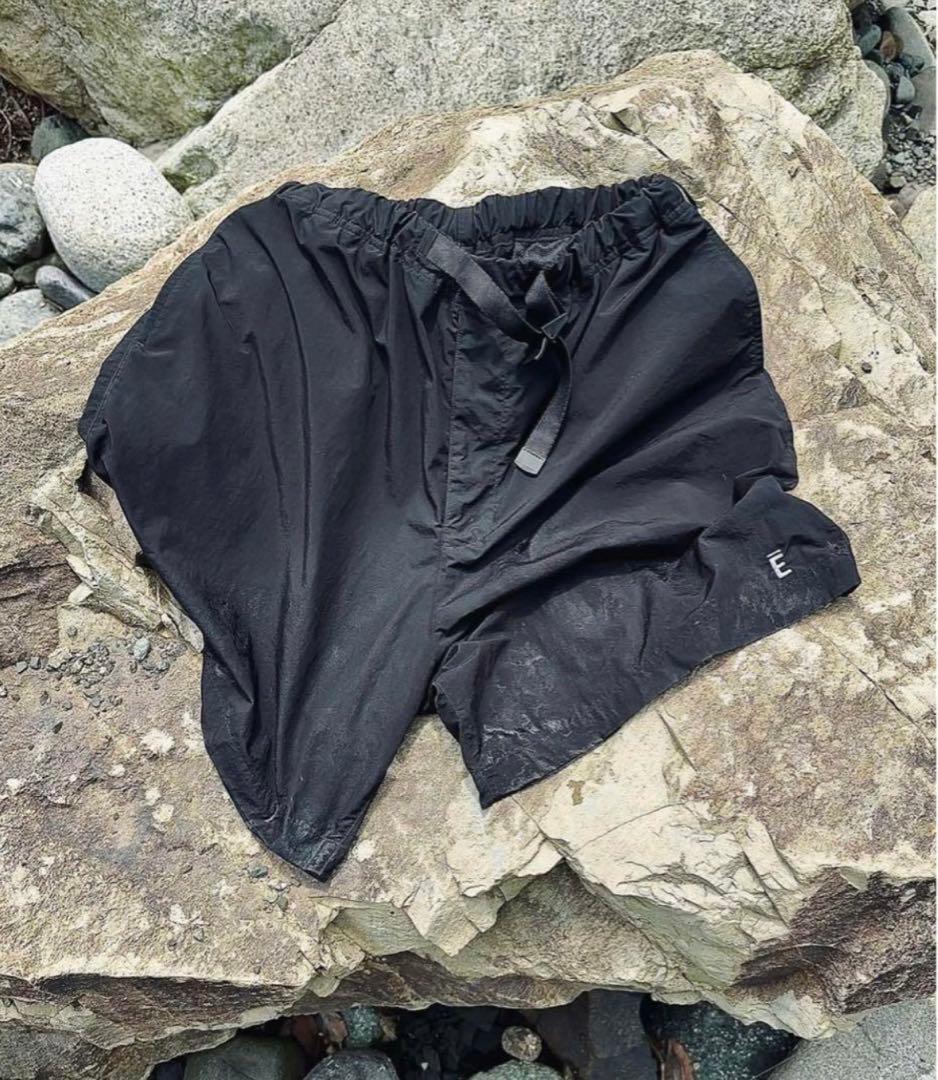ENNOY Nylon Easy Shorts 24SS ブラック ハーフパンツ