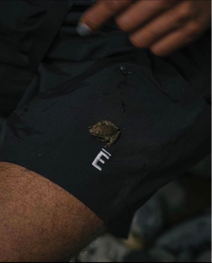 ENNOY Nylon Easy Shorts 24SS ブラック ハーフパンツ