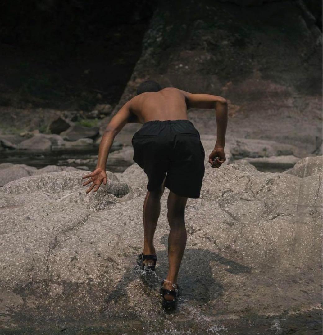 ENNOY Nylon Easy Shorts 24SS ブラック ハーフパンツ