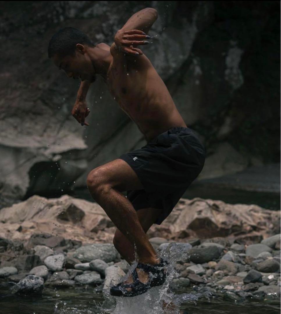 ENNOY Nylon Easy Shorts 24SS ブラック ハーフパンツ