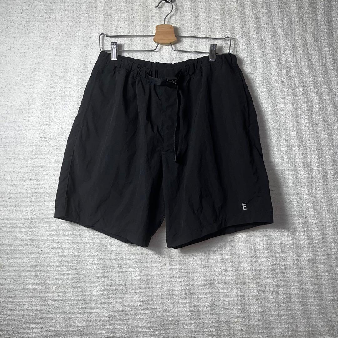 ENNOY Nylon Easy Shorts 24SS ブラック ハーフパンツ