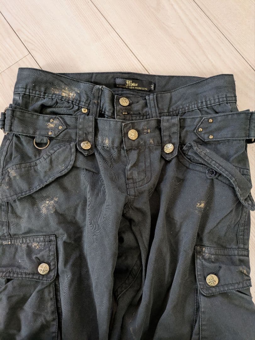 【希少】 ミダス MIDAS カーゴパンツ ギミック　パラシュート　y2k