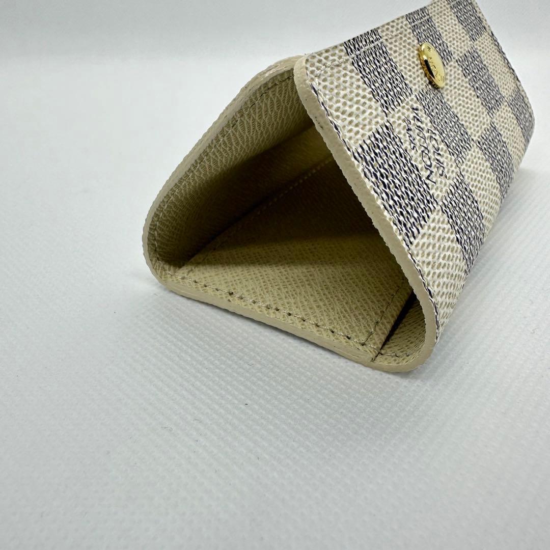 《未使用品》 ルイヴィトン ダミエ アズール ミュルティクレ4 キーケース