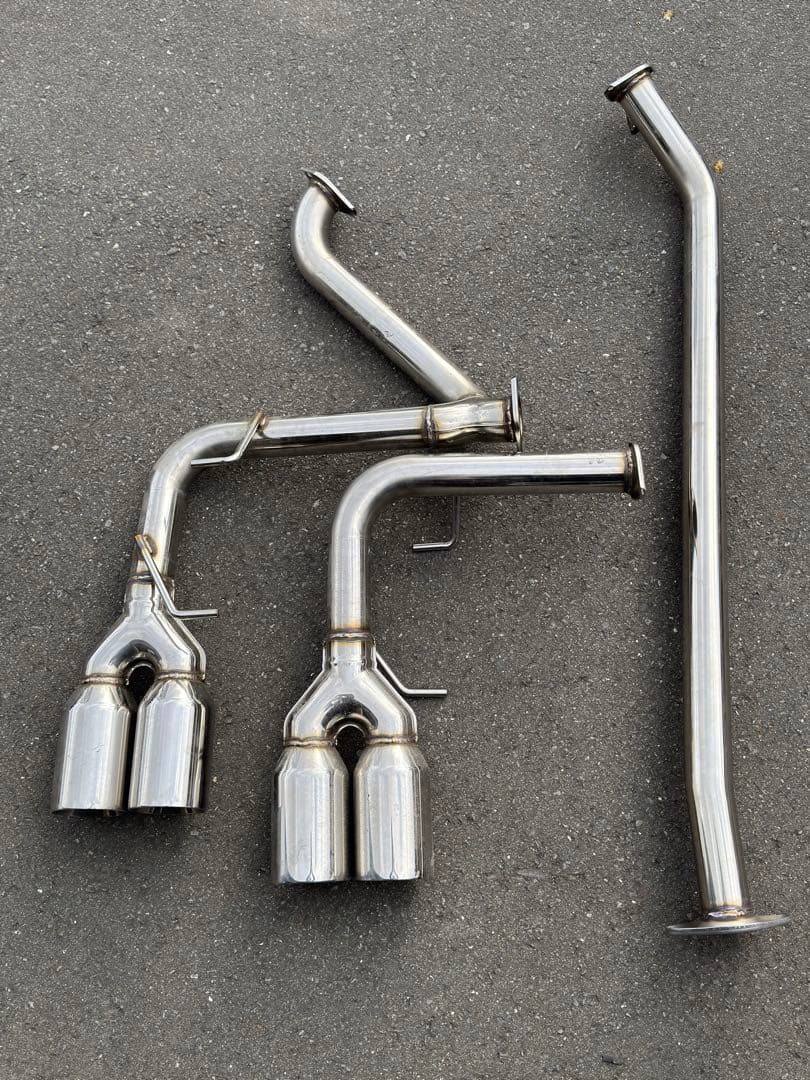 スリーキャッツ トヨタ86 ZN6 4本出しマフラー センター＆リアピースSet