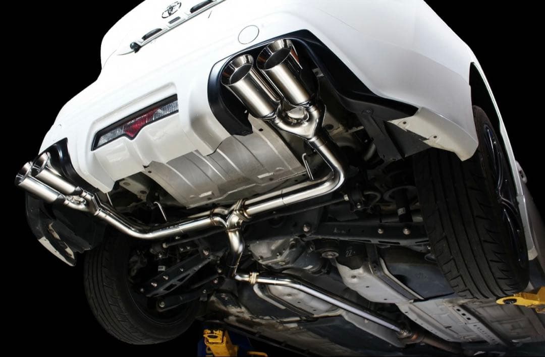 スリーキャッツ トヨタ86 ZN6 4本出しマフラー センター＆リアピースSet