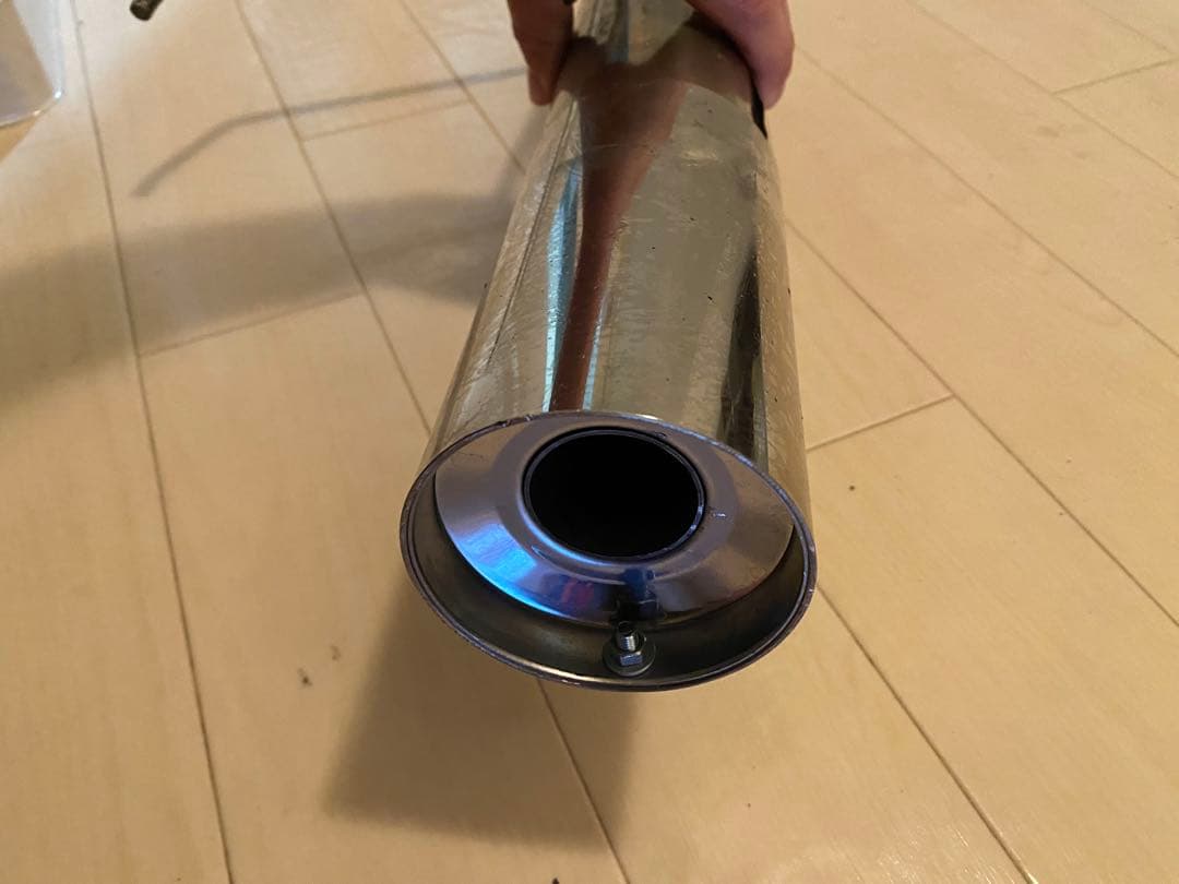 GE系 ge フィット ゼロファイターリアピース ストレートマフラー