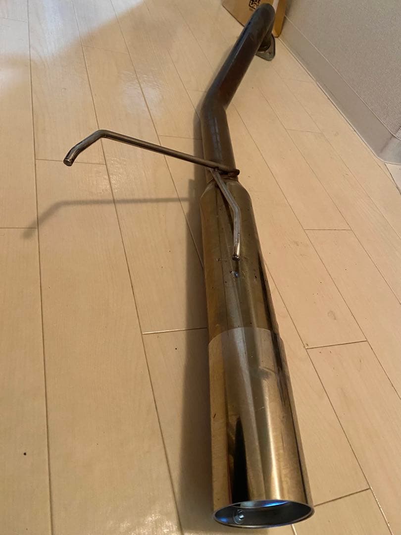 GE系 ge フィット ゼロファイターリアピース ストレートマフラー