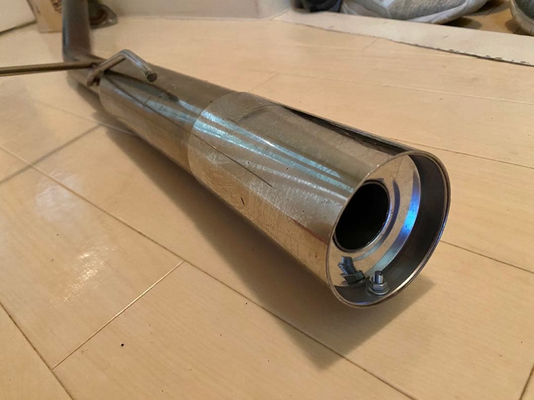 GE系 ge フィット ゼロファイターリアピース ストレートマフラー