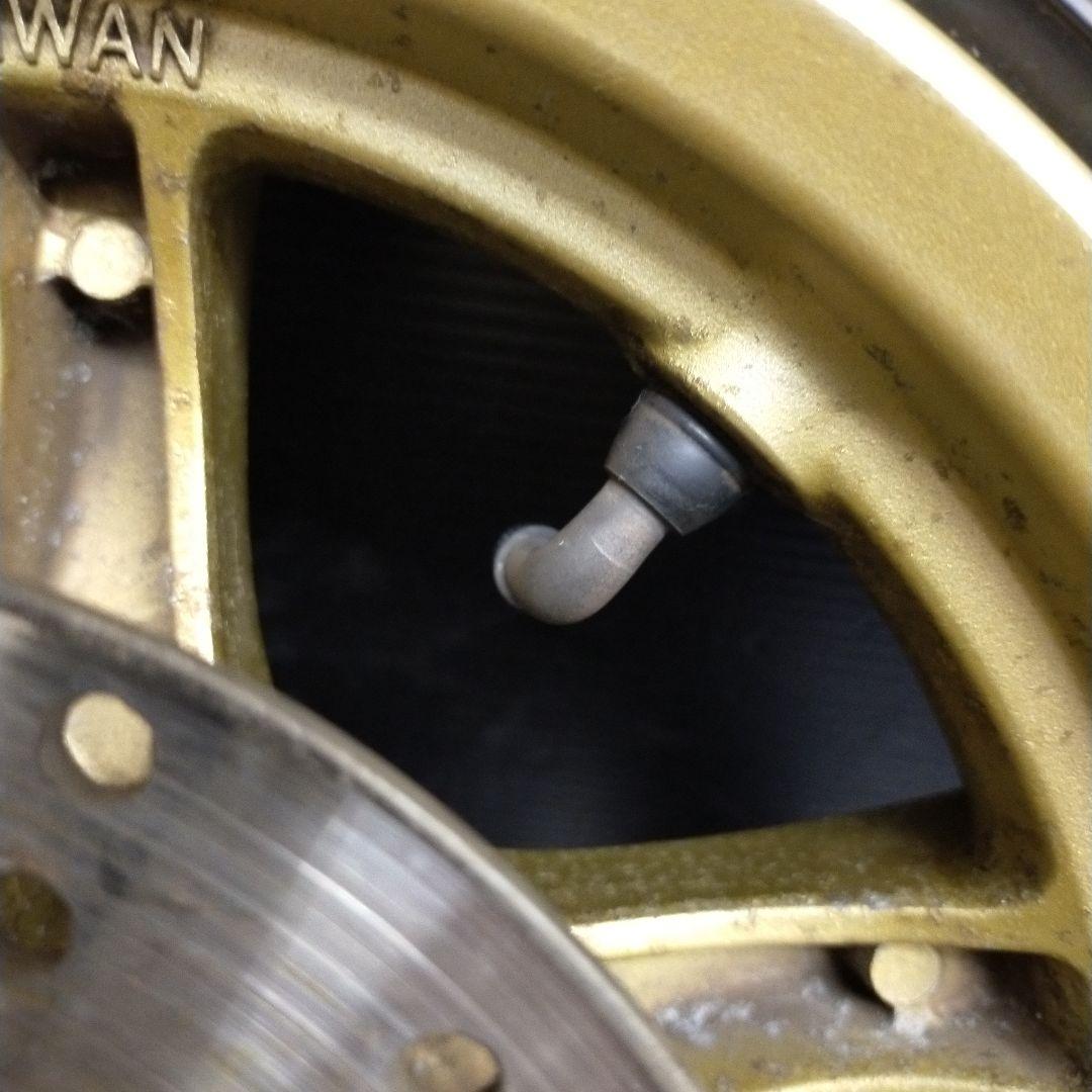 ★10　ヤマハ　JOG ZR SA39J　前後ホイール　キャスト　ゴールド