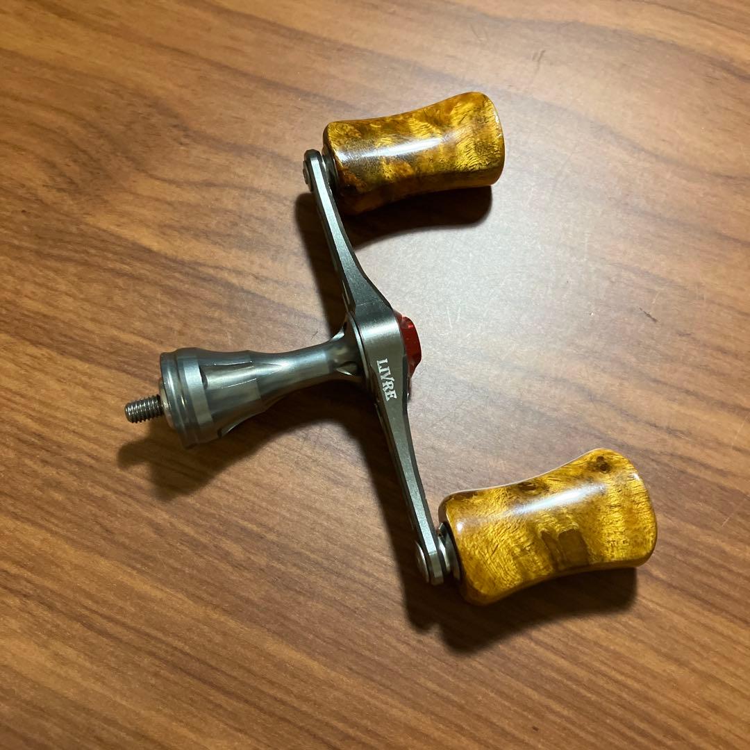 レア　シマノ　S1用　LIVRE カスタムハンドル　左巻き