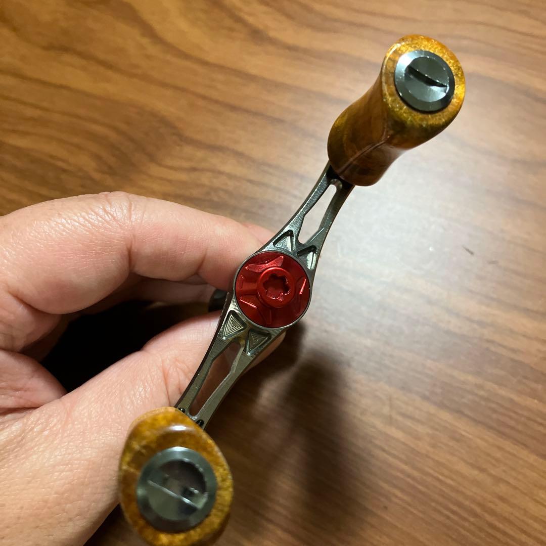 レア　シマノ　S1用　LIVRE カスタムハンドル　左巻き