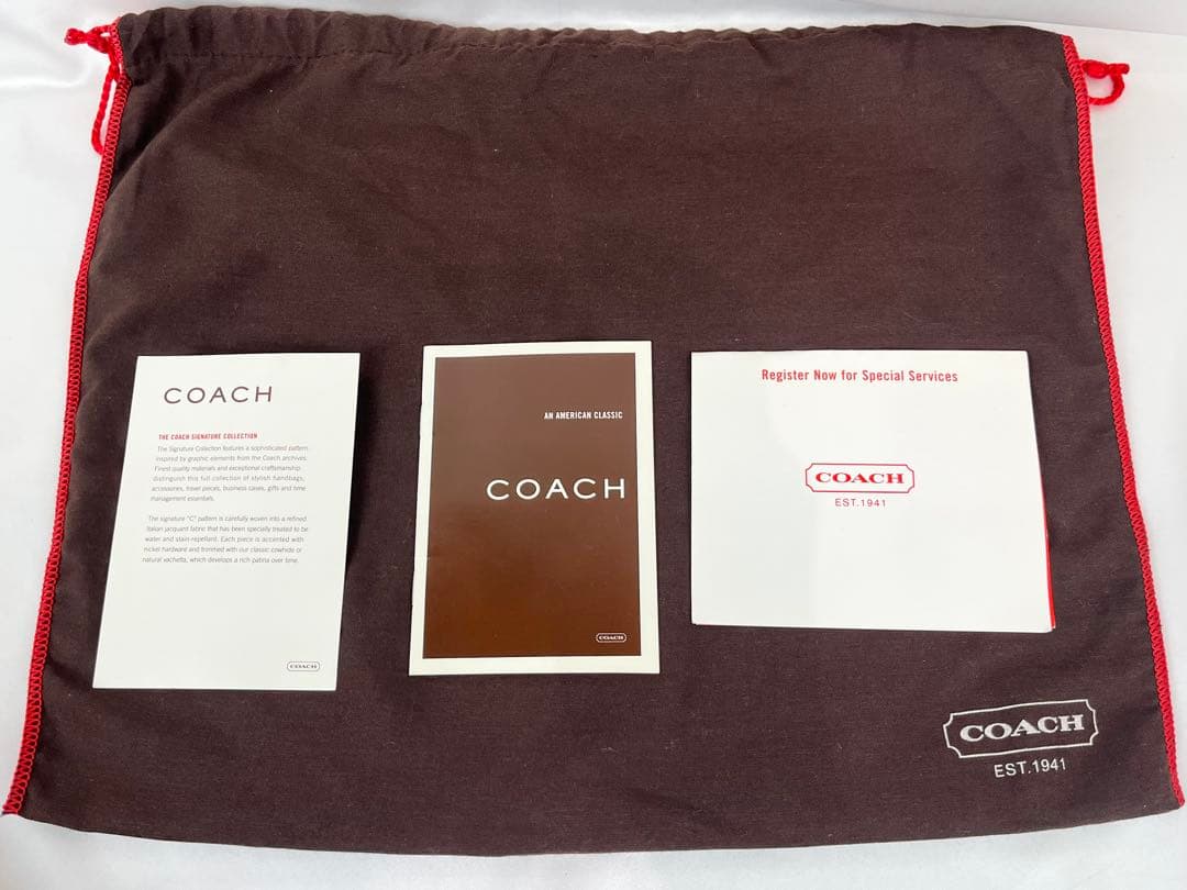 COACH ワンショルダー シグネチャー キャンバス パイソンショルダー