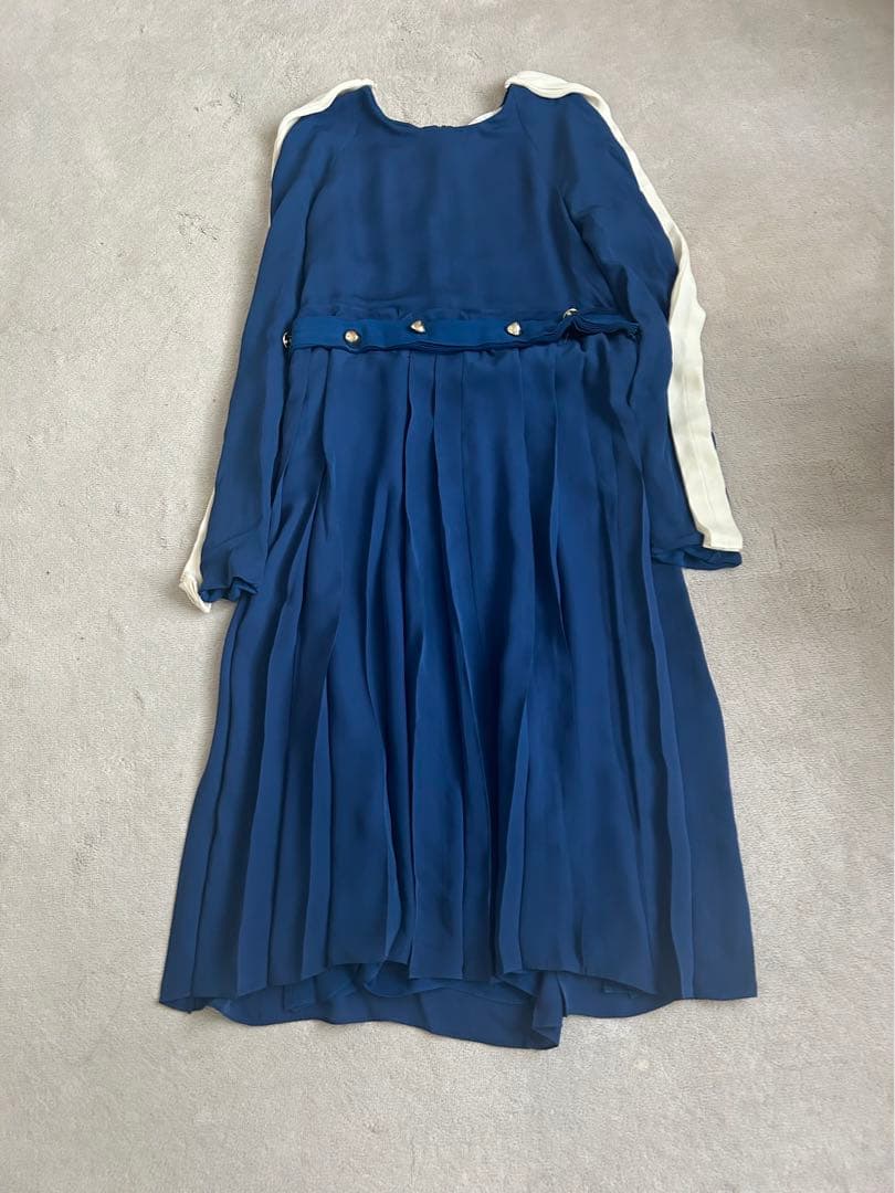 【もも 】Chloe ドレス　ブルー