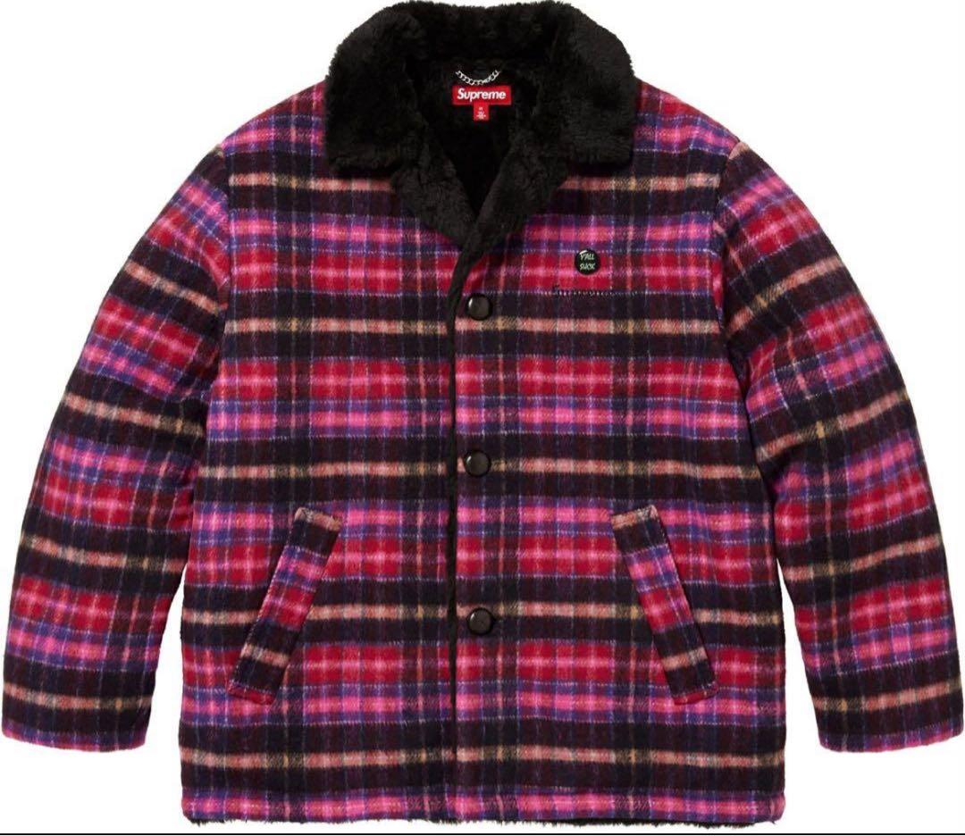 Supreme Plaid Car Coat 最安値