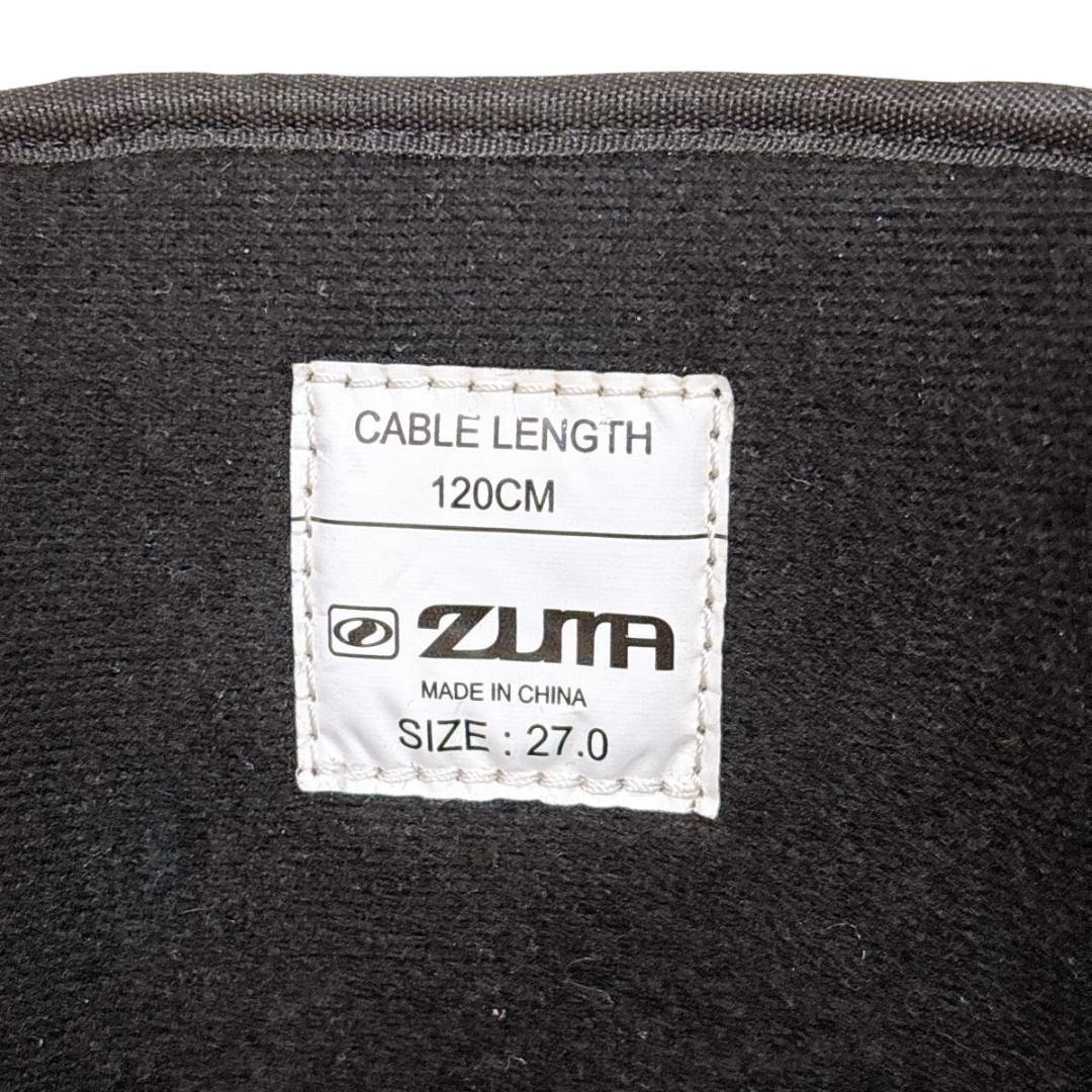 【美品】ZUMA スノーボード ブーツ ツマ ホワイト BOA 27.0