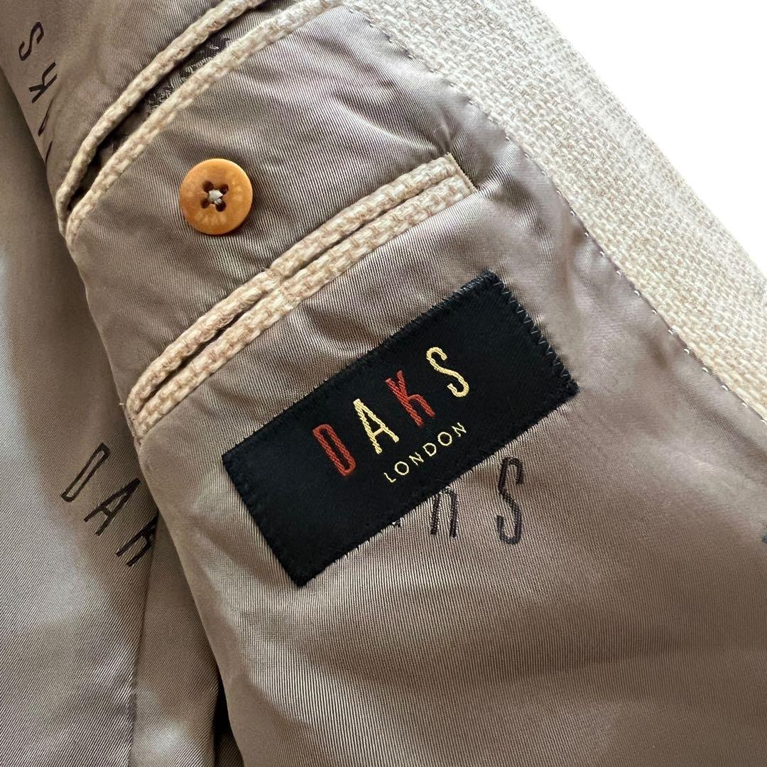 美品♡ メンズ 日本製♡ ダックス カシミヤ100% 上質 ジャケット ベージュ