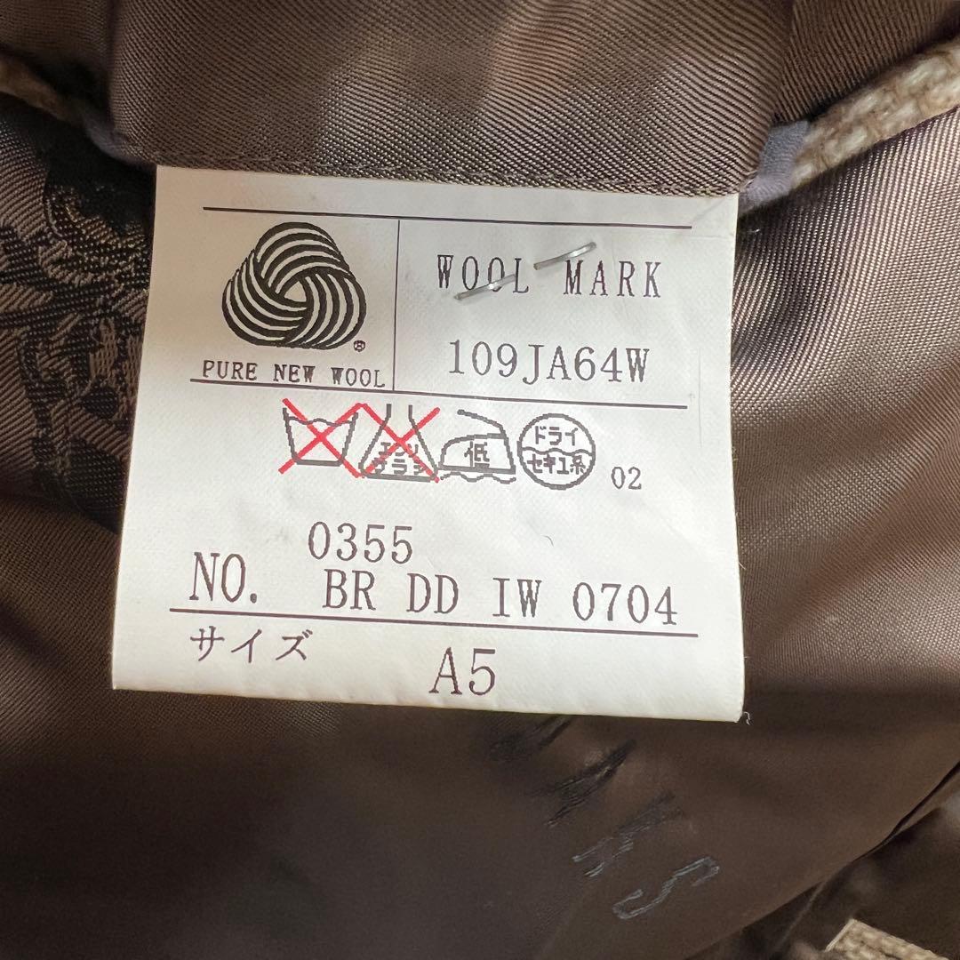 美品♡ メンズ 日本製♡ ダックス カシミヤ100% 上質 ジャケット ベージュ