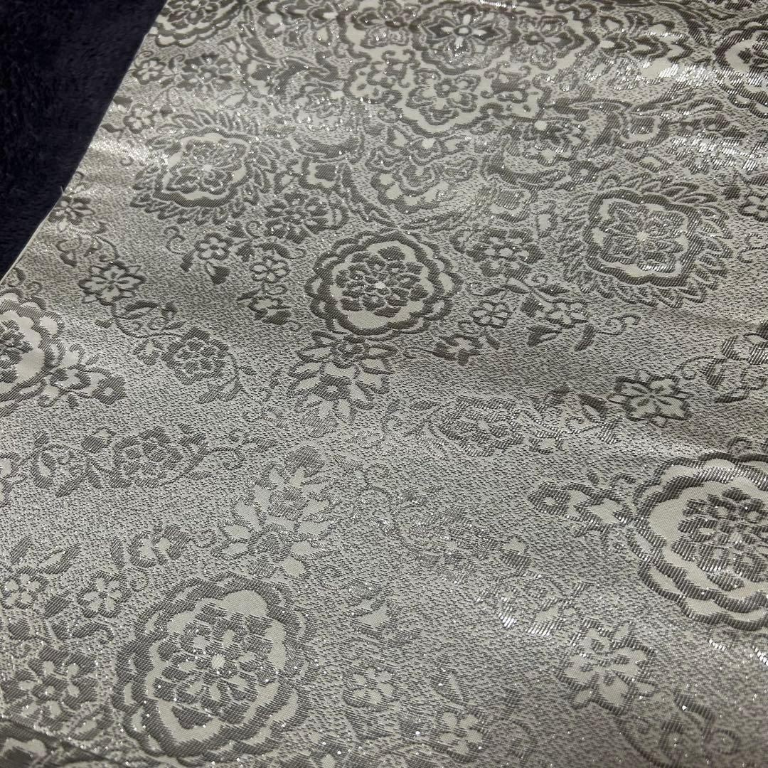 正絹　縮緬　友禅　振袖　フルセット　８点　可憐　モダン